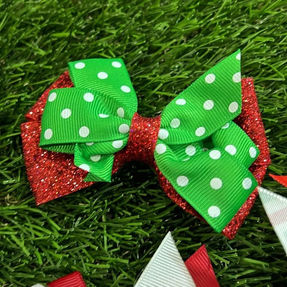 Holiday Hair Accessories - Set of 8